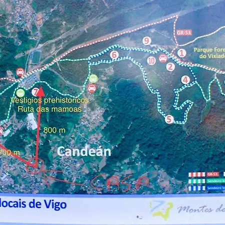 Ferienhaus Tranquila Casita De Invitados En Con Chimenea