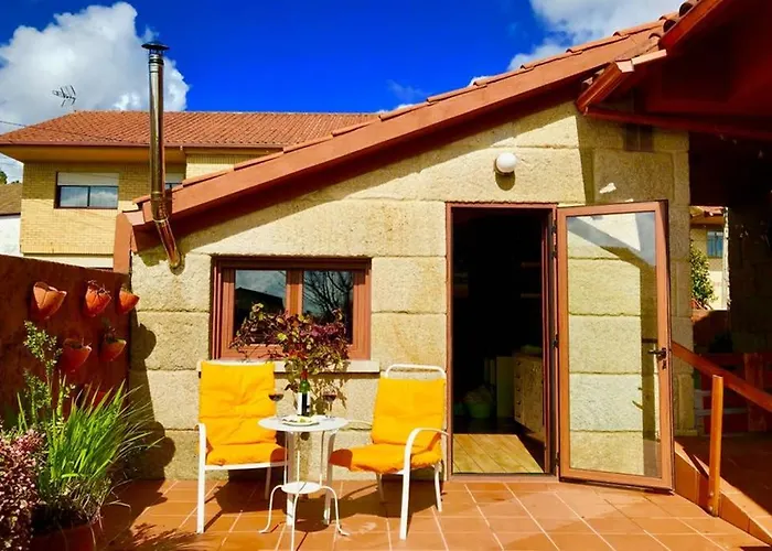 Tranquila Casita De Invitados En Con Chimenea Tatil Evi *