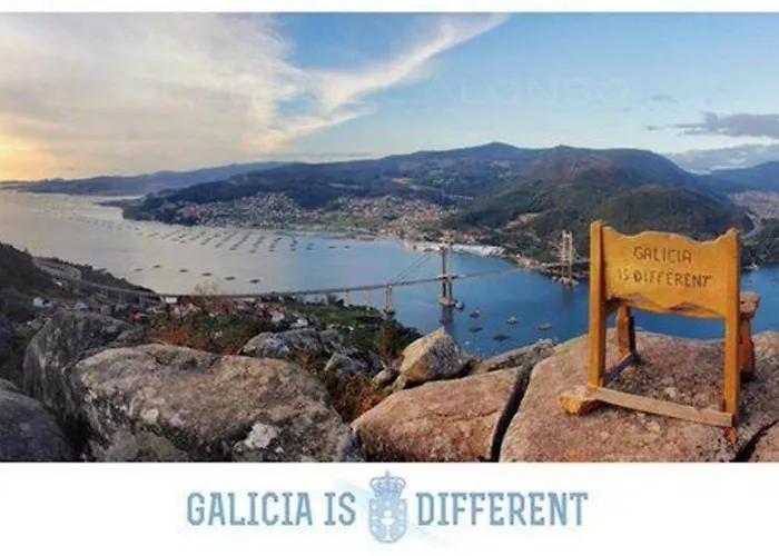 Tranquila Casita De Invitados En Con Chimenea Tatil Evi Vigo