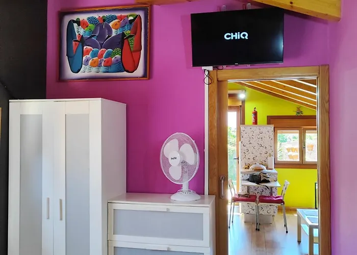 Tranquila Casita De Invitados En Con Chimenea * Vigo