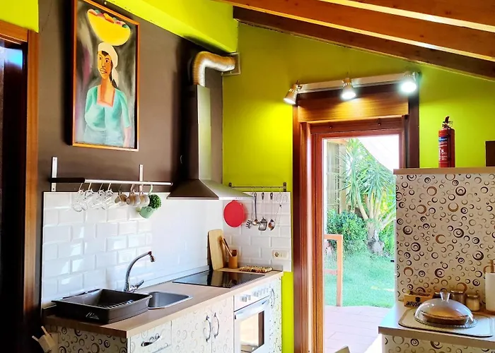 Tatil Evi Tranquila Casita De Invitados En Con Chimenea Vigo