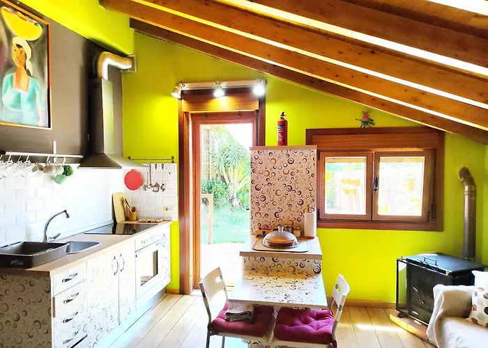 Tatil Evi Tranquila Casita De Invitados En Con Chimenea