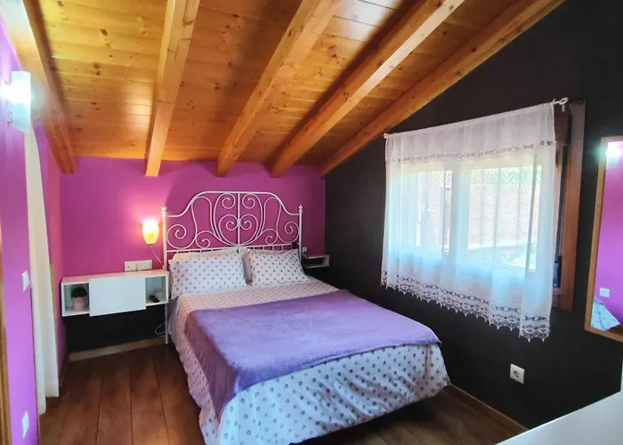 Tranquila Casita De Invitados En Con Chimenea *